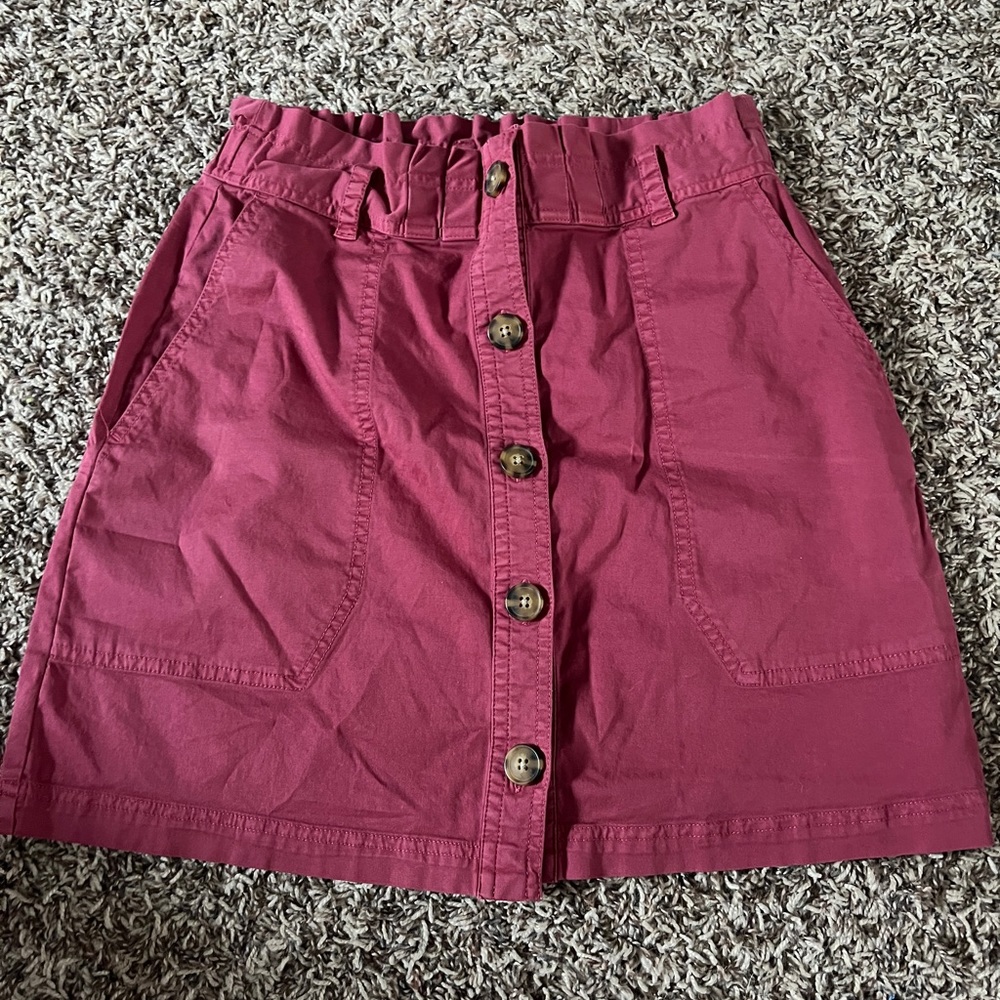 American Eagle Button Skirt